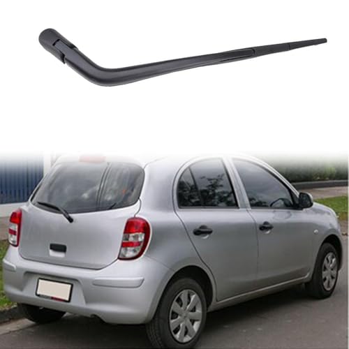 GHHVM Auto Heckscheibenwischer für Nissan micra March Hatchback k13 2010-2015, Scheibenwischer Heckwischer-Set Heckscheibenwischerblatt Heckwischerarm Ersatz GHHVM Auto Heckscheibenwischer für Nissan micra March Hatchback k13 2010-2015, Scheibenwischer Heckwischer-Set Heckscheibenwischerblatt Heckwischerarm Ersatz von GHHVM