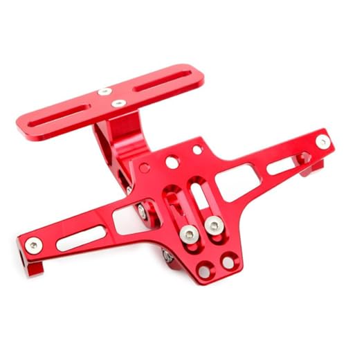 GHHVM Motorrad Kennzeichenhalter für Ducati Monster 1000 2003-2008, Verstellbarer Kennzeichenhalterung Aluminum Modifizierte Motorrad Nummernschildhalter von GHHVM