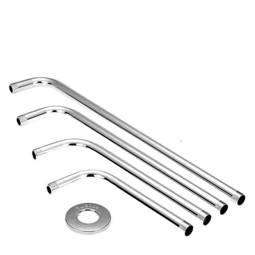 Duschkopf VerläNgerung Edelstahl-Duschkopf-Verlängerungsarm, Wandmontagerohr, Regenduschrohr, Verlängerungsrohr For Badezimmer-Hardware-Zubehör(32 CM) von GHHZML