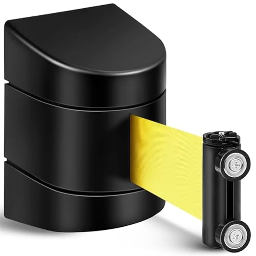 GHHZML Absperrband Ausziehbar 5 m magnetische Wandhalterung, einziehbare Gurtabsperrung, fester Sicherheitsgurt zur Kontrolle der Menschenmenge mit ABS-Gehäuse GHHZML Absperrband Ausziehbar 5 m magnetische Wandhalterung, einziehbare Gurtabsperrung, fester Sicherheitsgurt zur Kontrolle der Menschenmenge mit ABS-Gehäuse von GHHZML