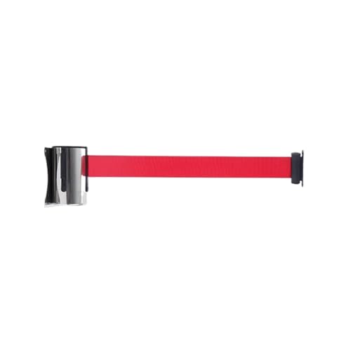 GHHZML Absperrband Ausziehbar Einziehbarer Absperrgurt, Crowd Control Wall Barrier Isolation Tape Queue Zaungurt for Innenaufzugsregister(2 meters) von GHHZML