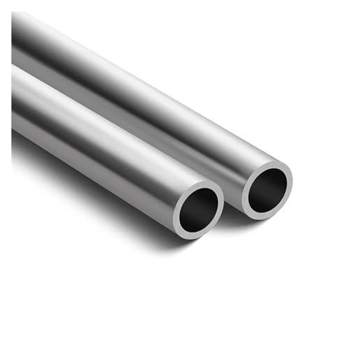 GHHZML Aluminum Rohr Aluminium-Rundrohr, 500 mm x 200 mm Länge, 5–20 mm Außendurchmesser, 3–18 mm Innendurchmesser, nahtloses gerades Aluminiumrohr(500mm,OD 18 x ID 16mm) von GHHZML