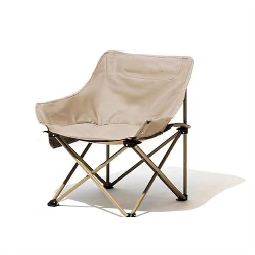 GHHZML Anglerstuhl Angeln Stuhl Outdoor Klapp Mond Stuhl Camping Freizeit Malerei Hocker Bunte(Color03) von GHHZML