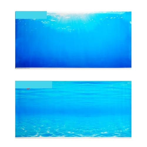 GHHZML Aquarium RüCkwand 60 100 150 cm hohe doppelseitige Aquarium Hintergrund Poster Rock Aquarium dekorative Wand Hintergrund Bild Dekor glänzend(Brown,150 x 60 cm) von GHHZML