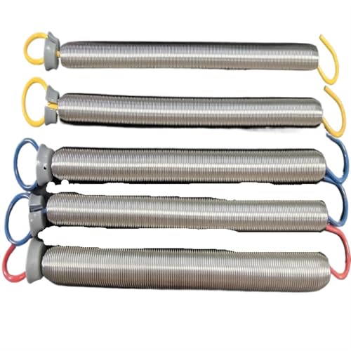 GHHZML Pilates Reformer Federn Pilates Reformer Zugfeder Mit Haken 5PCS Pilatus Ausrüstung Yoga Musik Draht Stahl Zugfeder von GHHZML