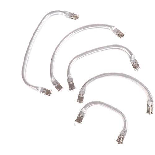 GHHZML Taschenrahmen Verschluesse 1 x Cloud-Geldbörsenrahmen, Metall-Aluminiumrohr, Taschengriff, Kupplungsteile(N2) von GHHZML