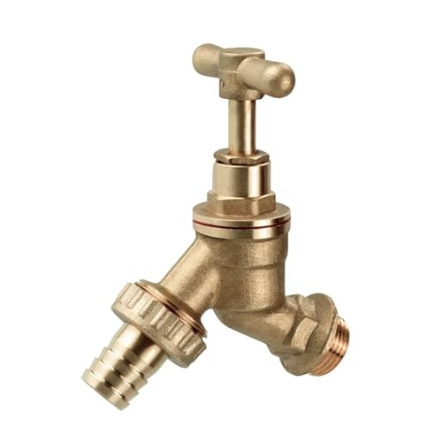 Kugelhahn Outdoor-Garten Wasserhahn T-Form aus Messing Frostschutz Wasserhahn for Gartenbewässerung von GHHZML