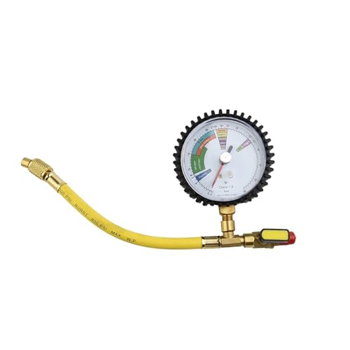 Luftdruckprüfer 1 stücke Stickstoff Druck Tester Klimaanlage HVAC Systeme Kalten Test Tabelle Werkzeug R134a R22 R407C R410A Manometer Prüfung von GHHZML