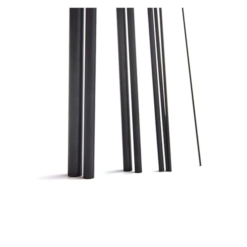 Stab Aus Kohlefaser 10 Stück Kohlefaserstäbe, 1000 mm Länge und Durchmesser 0,5-7, rund, massiver Kohlefaserstab zur Befestigung Verstärkung(5x1000mm 10pcs) von GHHZML