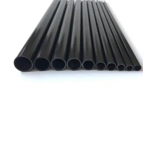 Stab Aus Kohlefaser 4 stücke 0,5 Meter Carbon Fiber Hohl Rohr 2/2.5/3/4/5/6mm for DIY Kite/RC Modell(6mmX4.5mmx500mm) von GHHZML