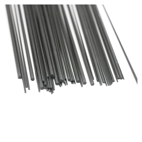 Stab Aus Kohlefaser Rundstäbe aus Kohlefaser, Durchmesser 0,5–4 mm, hochfeste, leichte Vollstäbe for DIY-RC-Flugzeugmodelle, Zubehör (5 Stück)(3x200mm 5pcs) von GHHZML