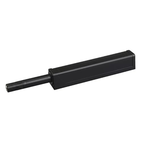 Türschnapper 10 Stück Türschnäpper for Küchenschränke, for Öffnen mit Druckmechanismus und magnetischer Spitze, gefederter Stößel for einen eleganten grifflosen Look(Black) von GHHZML
