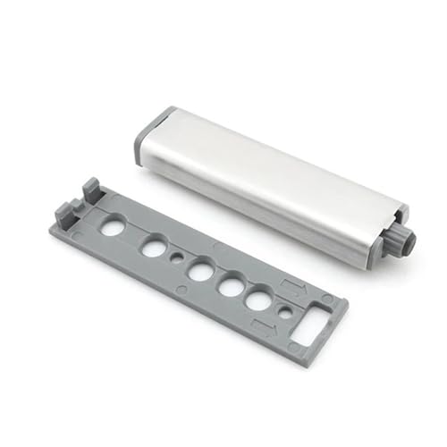 Türschnapper 10 Stück Türstopper Schrankfänge Edelstahl Push to Open Touch Dämpfer Puffer Weich Leise Schließer Möbelbeschläge(Rubber Type) von GHHZML