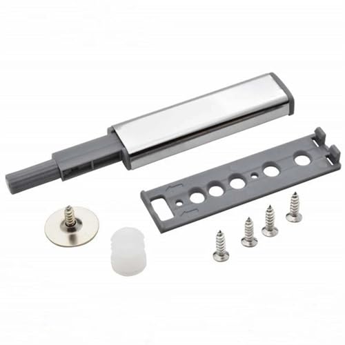Türschnapper 4 Stücke Push-To-Open Magnetische Schublade Schrank Tür Fangen Dämpfer Puffer Amortisseur Kunststoff Metall Gehäuse von GHHZML