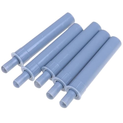 Türschnapper 5 STÜCKE Grau/Weiß Push-To-Open-System Dämpfer Puffer for Schranktür Schrank Fangen Mit Magnet for Küche Möbel hardware(Gray) von GHHZML