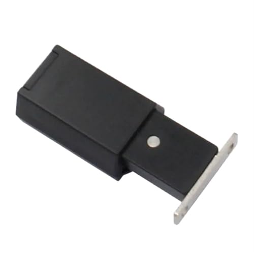 Türschnapper 5 Stück Magnetische Türverschlüsse, robuster Push-to-Open-Schrankverschluss for Türgriff, Ersatzmagnete, Schrankriegel(Black) von GHHZML