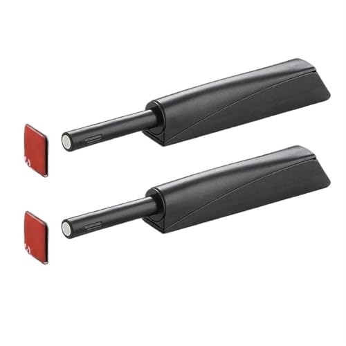 Türschnapper 8 Stück Magnetverschluss for Aufdrücken for Küchenmöbel, Schranktürverschluss, herausspringender Magnet, Schranktürriegel(Black) von GHHZML