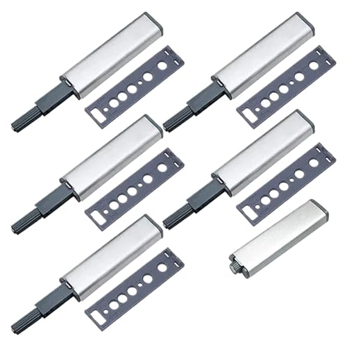 Türschnapper Druckverschlüsse for Schränke, 6 Stück, for Öffnen von Schrankbeschlägen, Druckverschluss, Küchentür-Druckverschluss Türschnapper Druckverschlüsse for Schränke, 6 Stück, for Öffnen von Schrankbeschlägen, Druckverschluss, Küchentür-Druckverschluss von GHHZML