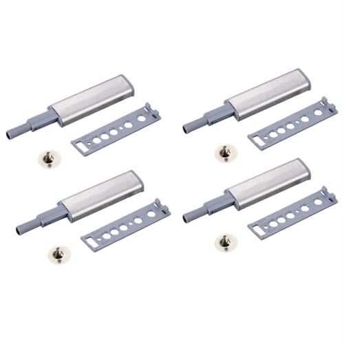 Türschnapper Push-To-Open-Schrankbeschläge, 4 Stück, magnetische Push-Verschlüsse for Schranktüren, for Küchenschranktüren, Push-To-Catch-Verschluss Türschnapper Push-To-Open-Schrankbeschläge, 4 Stück, magnetische Push-Verschlüsse for Schranktüren, for Küchenschranktüren, Push-To-Catch-Verschluss von GHHZML