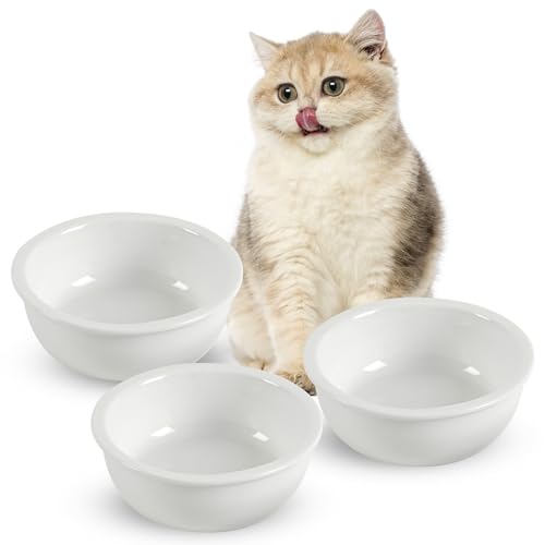 GHIAKQYT Futternapf Katze Keramik 3 Stück Nassfutter Katzen Napf rutschfest Set Katzen Napf GHIAKQYT Futternapf Katze Keramik 3 Stück Nassfutter Katzen Napf rutschfest Set Katzen Napf von GHIAKQYT