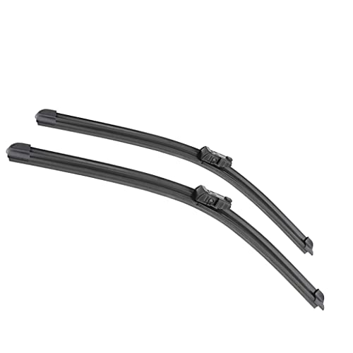 GHIOSA Auto Scheibenwischer für Audi A6 C7 4G 2012-2017,Front Windschutzscheibe wischerblätter Naturkautschuk Ersatz wischerarm Set Zubehör von GHIOSA