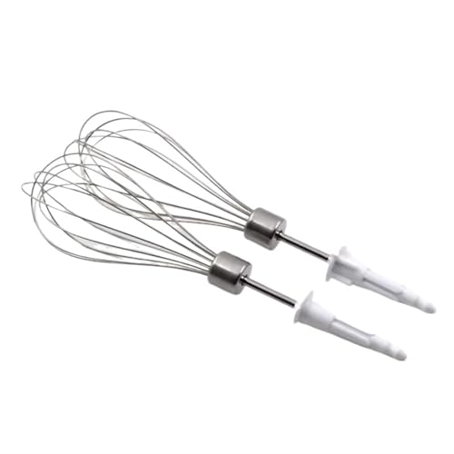 GHJ567RE 1 Paar (2 Stück) Mixer Schneebesen for Bosch MFQ3010 MFQ3020 MFQ3030 MFQ3520 MFQ3530 MFQ3531 MFQ3540 MFQ4835 von GHJ567RE