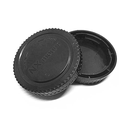 GHJ567RE 10 Paar/Los Kamera Gehäusedeckel + hinterer Objektivdeckel, for Samsung NX Mount NX10 NX300 NX2000 NX1000 von GHJ567RE