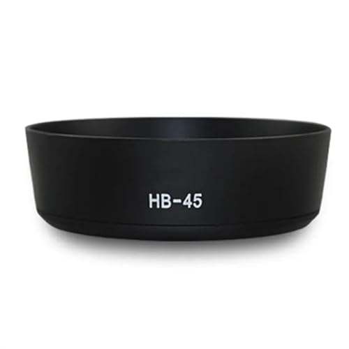 GHJ567RE 10 Teile/los HB-45 HB45 Bajonett Gegenlichtblende for Nikon AF-S DX 18-55mm f/3,5-5,6G VR objektiv von GHJ567RE