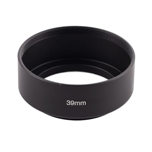 GHJ567RE Universal Metall Gegenlichtblende Schatten 39mm Filter Gewinde Standard Schraube-in Mount Schwarz Protector for Canon for Nikon for Sony GHJ567RE Universal Metall Gegenlichtblende Schatten 39mm Filter Gewinde Standard Schraube-in Mount Schwarz Protector for Canon for Nikon for Sony von GHJ567RE