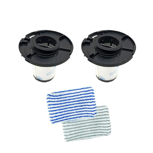 GHJ567RE for rowenta Filter ZR009007 Mops ZR009600 for X-ce 11,60 14,6 15,6 Akku-Staubsauger Teile Ersatzzubehör(2 Filters 2 mops) von GHJ567RE