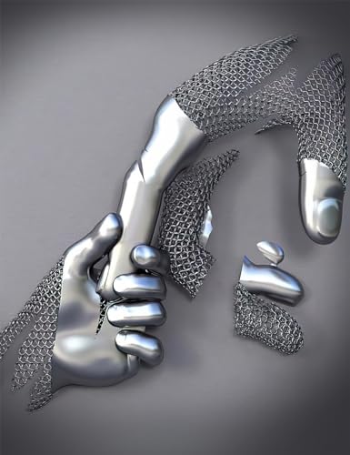 3D Metallfiguren Statue Kunst Umarmung Paar Liebe Küsse Bild Poster Wandkunst Wohnzimmer Wanddekor,Kein Rahmen (Bild -10,20x30cm-1Pcs) von GHJKL