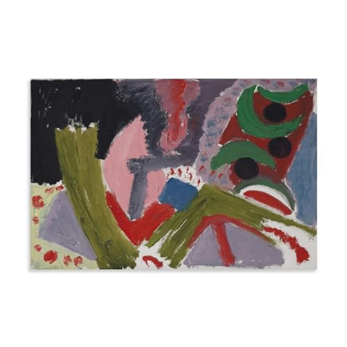 GHJOPAF Abstraktes Ölposter von A. R. Penck, Kunst, Ölgemälde, Poster, Leinwand, Gemälde, Wandkunst, Bild, Heimdekoration, Druck für Schlafzimmer, Wohnzimmer, 60 x 90 cm, ungerahmter Stil GHJOPAF Abstraktes Ölposter von A. R. Penck, Kunst, Ölgemälde, Poster, Leinwand, Gemälde, Wandkunst, Bild, Heimdekoration, Druck für Schlafzimmer, Wohnzimmer, 60 x 90 cm, ungerahmter Stil von GHJOPAF