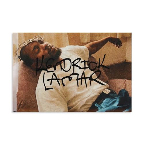 GHJOPAF Kendrick Lamar Rapper Poster auf Leinwand, Gemälde, Wandkunst, Bild, Heimdekoration, Druck für Schlafzimmer, Wohnzimmer, 30 x 45 cm, ungerahmter Stil GHJOPAF Kendrick Lamar Rapper Poster auf Leinwand, Gemälde, Wandkunst, Bild, Heimdekoration, Druck für Schlafzimmer, Wohnzimmer, 30 x 45 cm, ungerahmter Stil von GHJOPAF