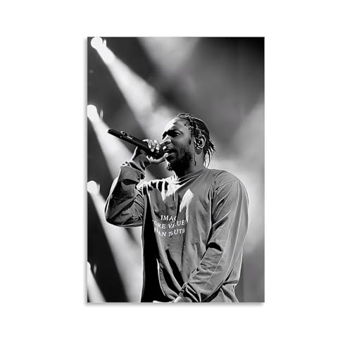 GHJOPAF Kendrick Lamar Rapper Poster auf Leinwand, Gemälde, Wandkunst, Bild, Heimdekoration, Druck für Schlafzimmer, Wohnzimmer, 40 x 60 cm, ungerahmter Stil GHJOPAF Kendrick Lamar Rapper Poster auf Leinwand, Gemälde, Wandkunst, Bild, Heimdekoration, Druck für Schlafzimmer, Wohnzimmer, 40 x 60 cm, ungerahmter Stil von GHJOPAF
