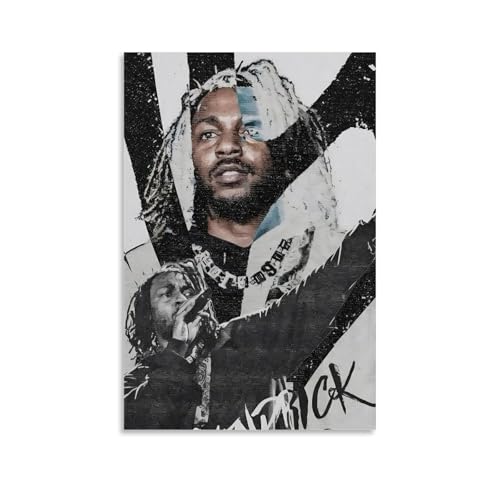 GHJOPAF Kendrick Lamar Rapper Poster auf Leinwand, Gemälde, Wandkunst, Bild, Heimdekoration, Druck für Schlafzimmer, Wohnzimmer, 60 x 90 cm, ungerahmter Stil GHJOPAF Kendrick Lamar Rapper Poster auf Leinwand, Gemälde, Wandkunst, Bild, Heimdekoration, Druck für Schlafzimmer, Wohnzimmer, 60 x 90 cm, ungerahmter Stil von GHJOPAF