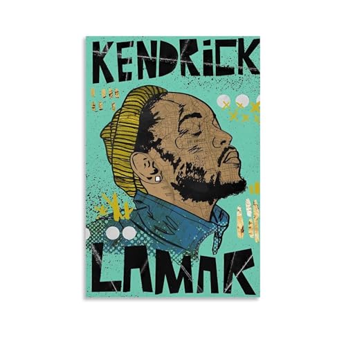 GHJOPAF Kendrick Lamar Rapper Poster auf Leinwand, Gemälde, Wandkunst, Bild, Heimdekoration, Druck für Schlafzimmer, Wohnzimmer, 60 x 90 cm, ungerahmter Stil GHJOPAF Kendrick Lamar Rapper Poster auf Leinwand, Gemälde, Wandkunst, Bild, Heimdekoration, Druck für Schlafzimmer, Wohnzimmer, 60 x 90 cm, ungerahmter Stil von GHJOPAF