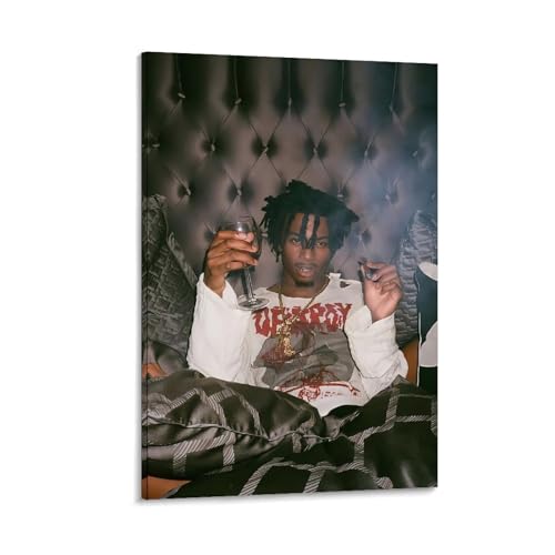 GHJOPAF Playboi Carti Rapper Poster auf Leinwand, Gemälde, Wandkunst, Bild, Heimdekoration, Druck für Schlafzimmer, Wohnzimmer, 20 x 30 cm, Rahmenstil GHJOPAF Playboi Carti Rapper Poster auf Leinwand, Gemälde, Wandkunst, Bild, Heimdekoration, Druck für Schlafzimmer, Wohnzimmer, 20 x 30 cm, Rahmenstil von GHJOPAF