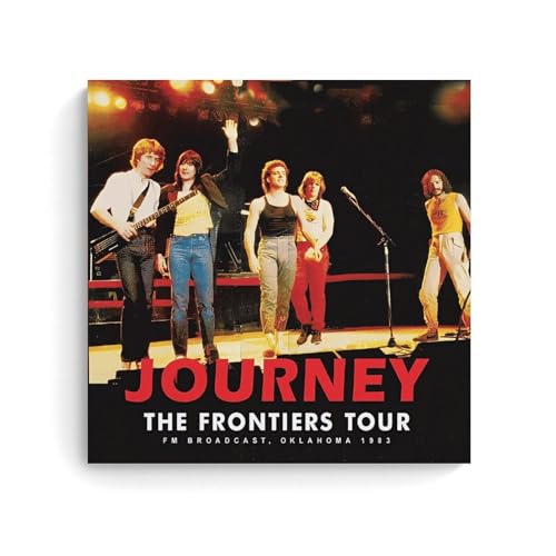 GHJOPAF Poster auf Leinwand, Motiv: Journey Rock Band (1) von GHJOPAF