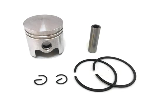 42,7 cc kompatibler 2-Takt-Kolbensatz-Ringsatz Kompatibel mit 40-mm-Motormodelle 1E40F-5 TL43 TB43 TU43 BG430 KP01029AA von GHJtRs