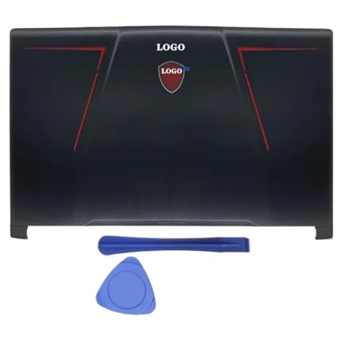Ersatz-Laptop-Frame-Fall mit GE73 GE73VR 7RF MS-17C1 MS-17C3 MS-17C5 Models LCD-Rückrahmen vor dem Frontrahmen und Scharniere kompatibel(A Cover 1) von GHJtRs
