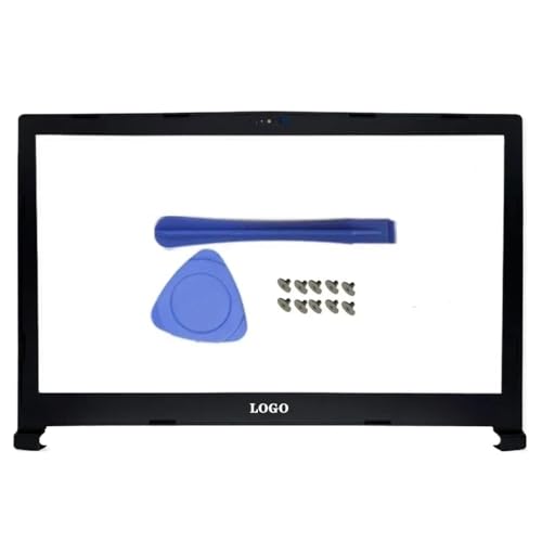 Ersatz-Laptop-Frame-Fall mit GE73 GE73VR 7RF MS-17C1 MS-17C3 MS-17C5 Models LCD-Rückrahmen vor dem Frontrahmen und Scharniere kompatibel(B Cover) von GHJtRs