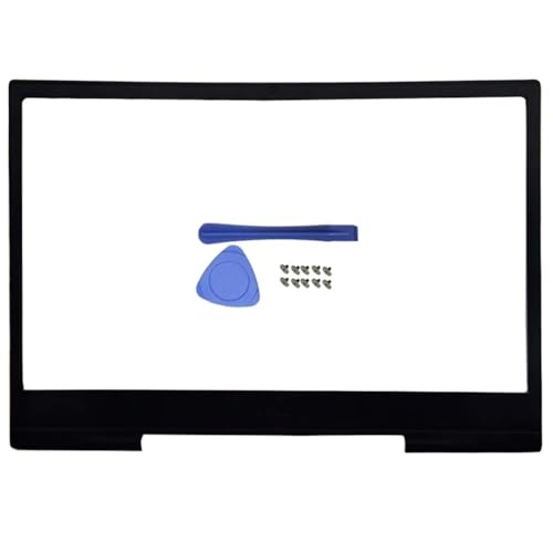 ErsatzlCD -Rückseite Abdeckung vordere Lünette Palmrest Bottom Case Kompatibel mit G5 5590 -Serie Laptops kompatibel mit 0TJ5K7 0ftF0C -Modellen(B Cover) von GHJtRs