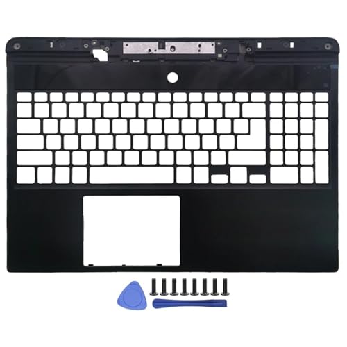 ErsatzlCD -Rückseite Abdeckung vordere Lünette Palmrest Bottom Case Kompatibel mit G5 5590 -Serie Laptops kompatibel mit 0TJ5K7 0ftF0C -Modellen(C Cover) von GHJtRs