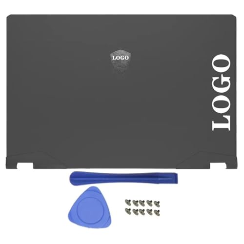 Ersatzrahmen Hülle LCD -Rückzugabdeckung Palmrest und Bottom Case Cover kompatibel mit Streik GE67 GE67HX MS1545 Laptop A Cover von GHJtRs