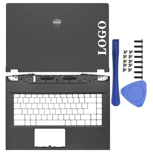 Ersatzrahmen Hülle LCD -Rückzugabdeckung Palmrest und Bottom Case Cover kompatibel mit Streik GE67 GE67HX MS1545 Laptop AC Cover Ersatzrahmen Hülle LCD -Rückzugabdeckung Palmrest und Bottom Case Cover kompatibel mit Streik GE67 GE67HX MS1545 Laptop AC Cover von GHJtRs