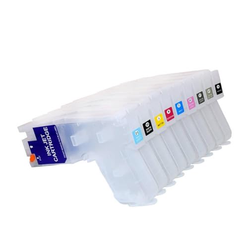 GHJtRs 280 ml Tintenpatrone, kein Chip, kompatibel mit P800 P807 SureColor SC-P800 SC-P807 Druckern GHJtRs 280 ml Tintenpatrone, kein Chip, kompatibel mit P800 P807 SureColor SC-P800 SC-P807 Druckern von GHJtRs