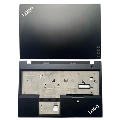 GHJtRs Ersatzlaptop LCD Rückzugabdeckung vordere Lünette Palmrest Bottom Case kompatibel mit P15V T15p Gen1 Gen2 -Modellen(with Fingerprint AC) von GHJtRs