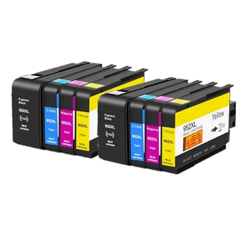GHJtRs Kompatible Ersatz-Tintenpatrone für 952 952XL für Officejet Pro 7740 8210 8702 8710 8720 8725 8730 8740 Drucker (2 Stück) von GHJtRs