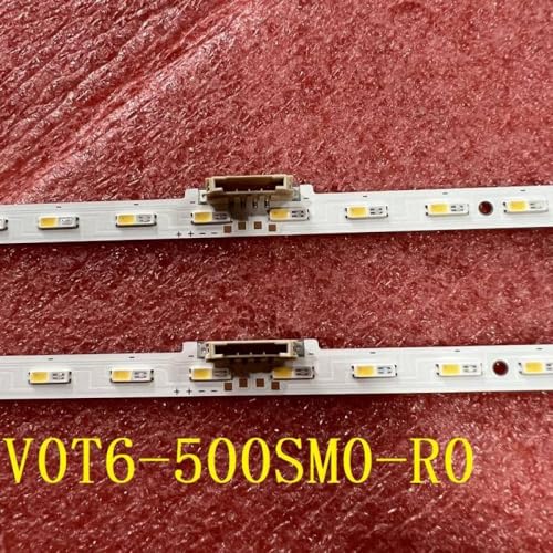 GHJtRs LED Backlight Strip kompatibel mit QE50LS03TA V0T6-500SM0-R0 BN96-50382A BN61-16774A QN50Q60 QN50Q60TAF QN50LS03TAF TV-Modelle Ersatzteil Teil Teil(4 PCS for 2 TV) von GHJtRs