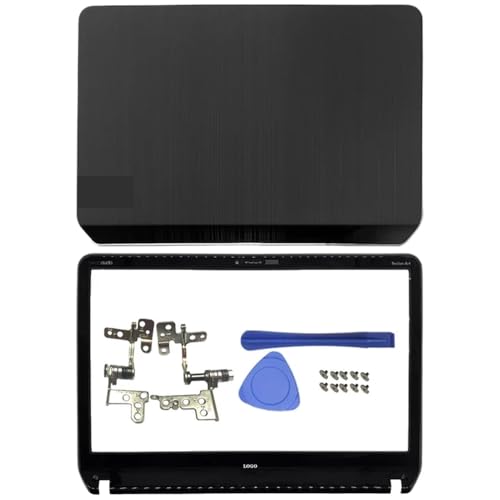 GHJtRs Laptop -Teile der DV4 -Serie kompatibel mit DV4 5000 DV4 5103TX DV4 5109TX DV4 5113TX -Modelle einschließlich LCD -Rückzugabdeckungsscharnern Palmrest Bottom Case(AB Hinges) von GHJtRs